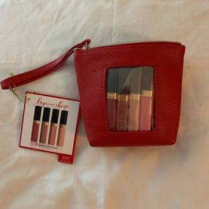 Elizabeth Arden Lip Gloss Set and Pouch